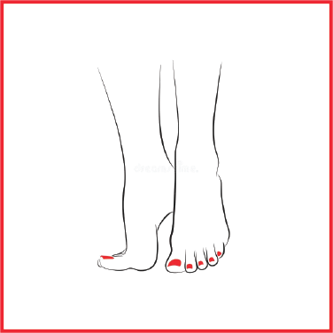 feet